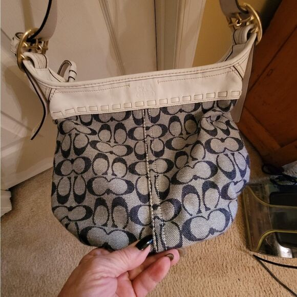 COACH BLEEKER MONOGRAM BUCKET BAG - Picture 6 of 9